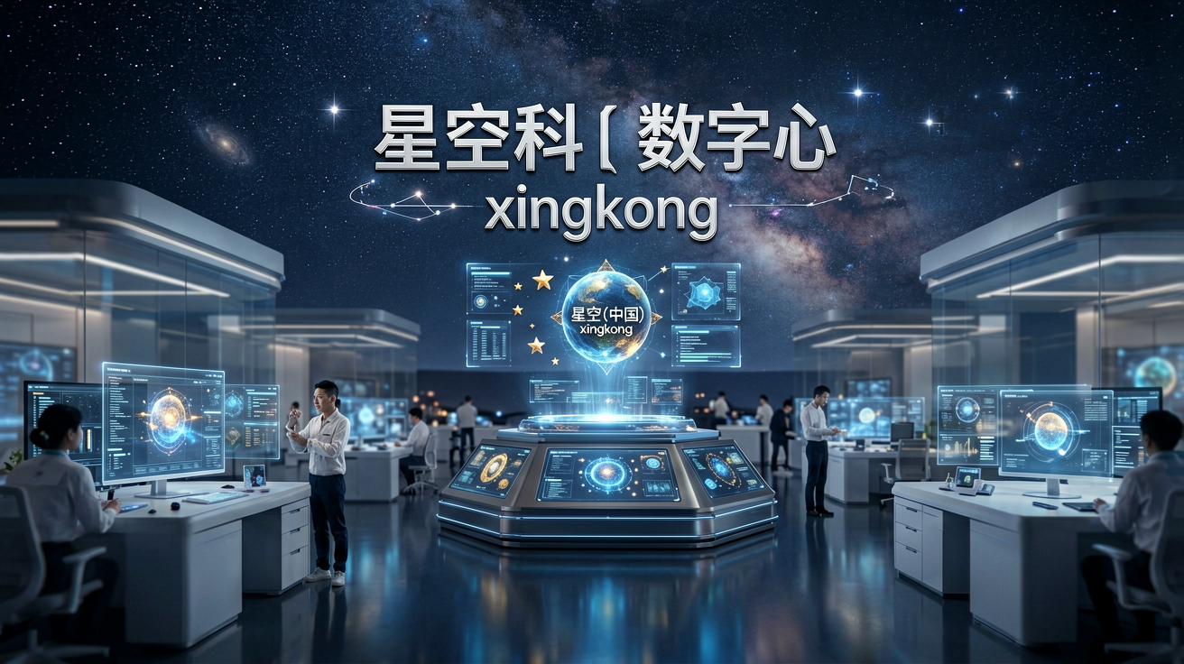 星空科技数字化研发中心，展示企业科技创新与技术研发实力